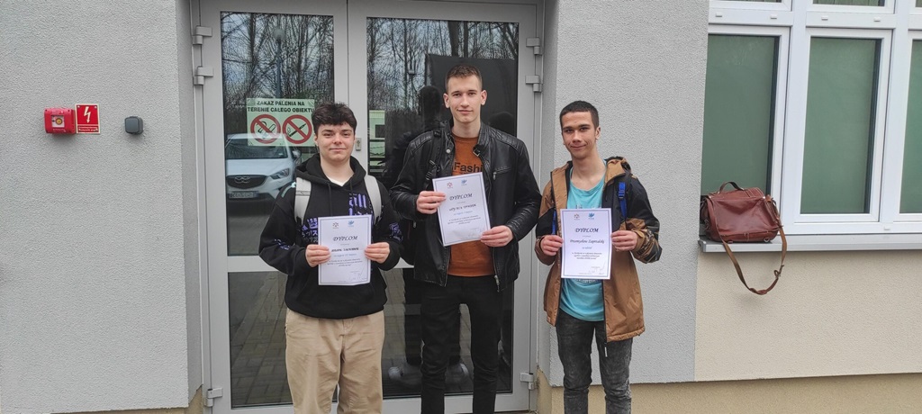 Podium w Konkursie dla uczniów CKZ